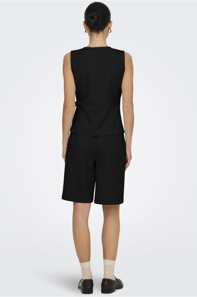 JDYNINA S/L WRAP TOP WVN 15351559 BLACK